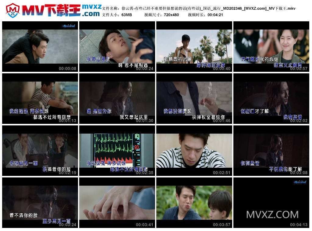 徐云霄-有些已经不重要但很想说的话(有些话)_国语_流行_MD202346
